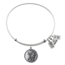 Load image into Gallery viewer, Wind & Fire Let It Go Charm Bangle