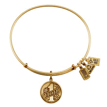 Load image into Gallery viewer, Wind & Fire Number 1 Mom Charm Bangle