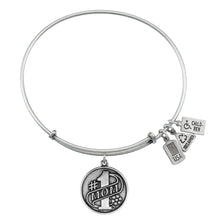 Load image into Gallery viewer, Wind & Fire Number 1 Mom Charm Bangle