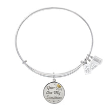 Load image into Gallery viewer, Wind &amp; Fire You Are My Sunshine Charm Bangle
