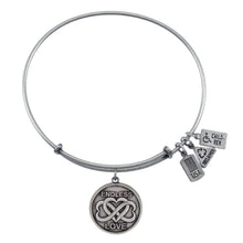 Load image into Gallery viewer, Wind & Fire Endless Love Charm Bangle