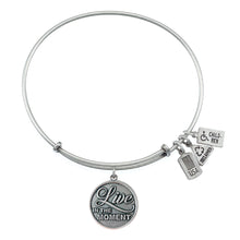 Load image into Gallery viewer, Wind &amp; Fire Live in the Moment Charm Bangle
