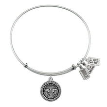Load image into Gallery viewer, Wind & Fire Armed Forces Charm Bangle