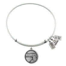Load image into Gallery viewer, Wind & Fire Niagara Falls Charm Bangle