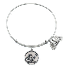 Load image into Gallery viewer, Wind & Fire Mystic Drawbridge Charm Bangle
