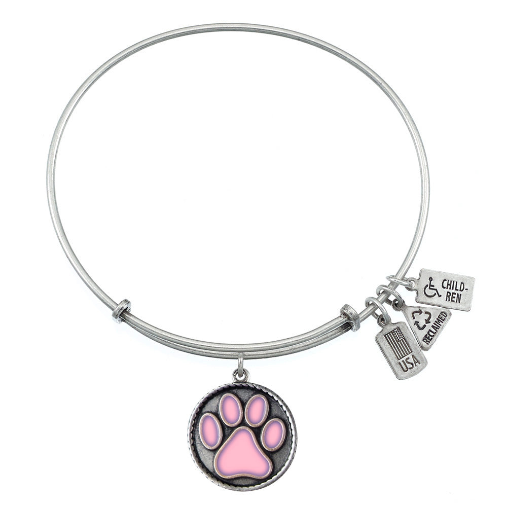 Alex and ani hot sale paw print bracelet