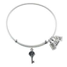 Load image into Gallery viewer, Wind & Fire Key to My Heart Charm Bangle