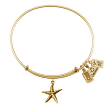 Load image into Gallery viewer, Wind & Fire Starfish Charm Bangle