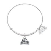 Load image into Gallery viewer, Wind & Fire Tiara Charm Bangle