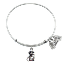 Load image into Gallery viewer, Wind & Fire Monkey Charm Bangle