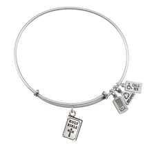 Load image into Gallery viewer, Wind & Fire Holy Bible Charm Bangle