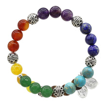 Load image into Gallery viewer, Wind & Fire Chakra Natural Bead Wrap
