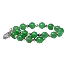Load image into Gallery viewer, Wind & Fire Green Aventurine Wrap, 8mm