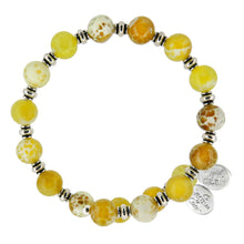 Load image into Gallery viewer, Wind & Fire Lemon Quartz Wrap, 8mm