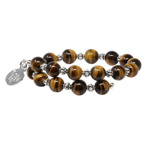 Load image into Gallery viewer, Wind & Fire Tiger's Eye Wrap, 8mm