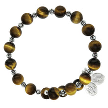 Load image into Gallery viewer, Wind & Fire Tiger's Eye Wrap, 8mm