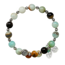 Load image into Gallery viewer, Wind &amp; Fire Amazonite Wrap, 8mm
