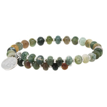 Load image into Gallery viewer, Wind & Fire Jasper Rondelle Wrap, 6mm