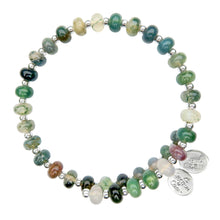Load image into Gallery viewer, Wind & Fire Jasper Rondelle Wrap, 6mm