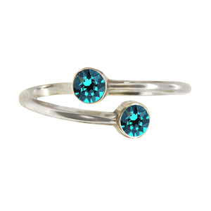 Wind & Fire CARIBBEAN Sterling Silver Ring Wrap