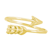 Load image into Gallery viewer, Arrow Sterling Silver Ring Wrap