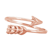 Load image into Gallery viewer, Arrow Sterling Silver Ring Wrap