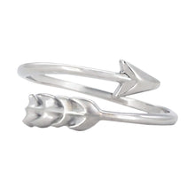 Load image into Gallery viewer, Arrow Sterling Silver Ring Wrap