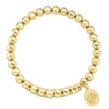 Load image into Gallery viewer, Gold-Filled 6mm Round Bead Wrap

