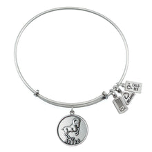 Load image into Gallery viewer, Wind &amp; Fire Aries (Ram) Charm Bangle
