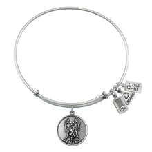 Load image into Gallery viewer, Wind &amp; Fire Gemini (Twins) Charm Bangle
