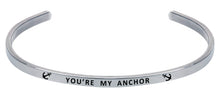 Load image into Gallery viewer, Wind &amp; Fire You&#39;re My Anchor Cuff Bangle
