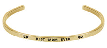 Load image into Gallery viewer, Wind &amp; Fire Best Mom Ever Cuff Bangle

