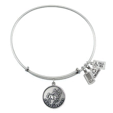 Load image into Gallery viewer, Wind &amp; Fire Sagittarius (Archer) Charm Bangle
