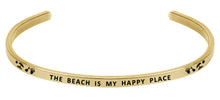 Load image into Gallery viewer, Wind &amp; Fire The Beach is My Happy Place Cuff Bangle
