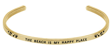 Wind & Fire The Beach is My Happy Place Cuff Bangle