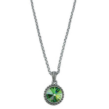 Load image into Gallery viewer, Wind &amp; Fire August Birthstone Charm Necklace

