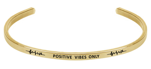 Wind & Fire Positive Vibes Only Cuff Bangle