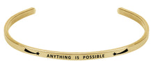 Load image into Gallery viewer, Wind &amp; Fire Anything is Possible Cuff Bangle
