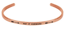 Load image into Gallery viewer, Wind &amp; Fire Pay It Forward Cuff Bangle
