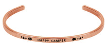 Load image into Gallery viewer, Wind &amp; Fire Happy Camper Cuff Bangle
