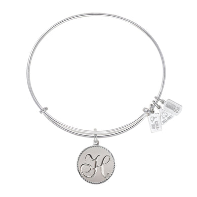 Wind & Fire Love Letter 'H' Charm Bangle
