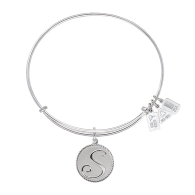 Wind & Fire Love Letter 'S' Charm Bangle