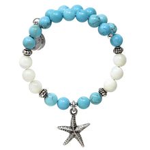 Load image into Gallery viewer, Wind &amp; Fire Starfish &amp; Turquoise Charm Wrap
