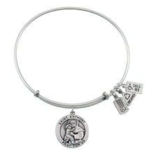 Load image into Gallery viewer, Wind &amp; Fire Saint Anthony Medal Charm Bangle
