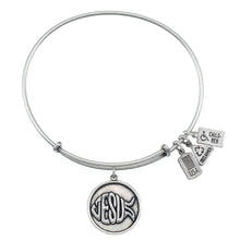Load image into Gallery viewer, Wind &amp; Fire Jesus (Fish) Charm Bangle
