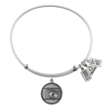 Load image into Gallery viewer, Wind &amp; Fire Camera Charm Bangle

