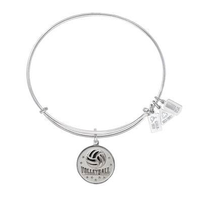 Wind & Fire Volleyball Charm Bangle