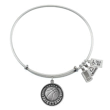 Load image into Gallery viewer, Wind &amp; Fire Basketball Charm Bangle

