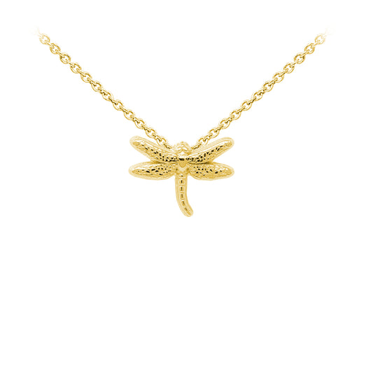 Wind & Fire Dragonfly Sterling Silver Dainty Necklace