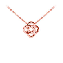 Load image into Gallery viewer, Wind &amp; Fire Celtic Knot Sterling Silver Dainty Necklace
